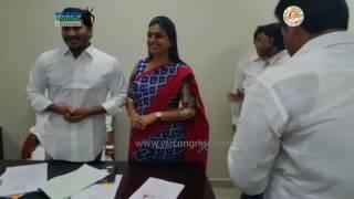 YS Jagan along With Party MLAs Celebrate on Winning in Graduate MLC Elections