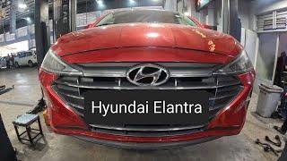 замена подшипника ступицы переднего колеса.... hyundai elantra 2017 - 2020 #подвеска #ходовая