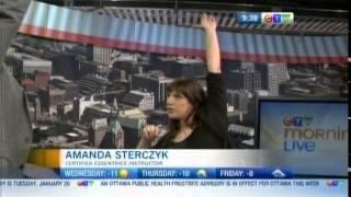 Essentrics with Amanda on CTV Ottawa Morning Live, Jan 20 2015