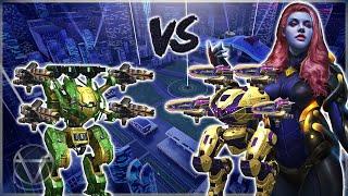 [WR]  Wasp With VS Without MIDEA NERIUM Pilot – Comparison | War Robots