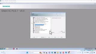 the Installation of Siemens DCS Software -- PCS 7 V9.0