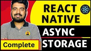 React Native Complete AsyncStorage   | In Hindi  | Engineer Codewala