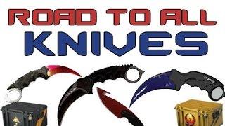 Opening 100 Phoenix Cases - Case Clicker - The Knife Hunt Begins