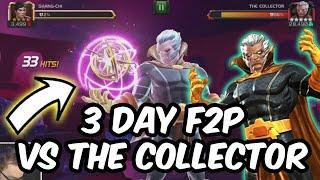 3 Day Free To Play Account VS Act 5 Collector Boss Fight - Uncollected - Marvel Contest of Champions