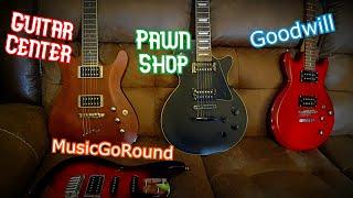 4 Guitars from 4 Places in 1 Day!