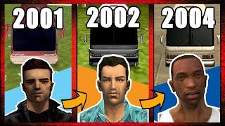 Evolution OF "Protagonist vs Bus" in GTA games (3,VC,SA)