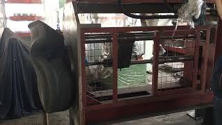 Tyre wire drawing machine