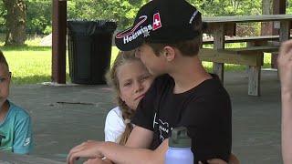 Ukrainian kids welcomed at local camp