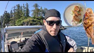 #fishing #catching And #cooking Pacific Rockcod