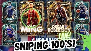 LIVE! - Sniping 100 OVERALL Cards in 2k25 MyTeam! * #1 Draft Picks! *