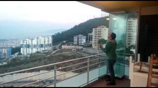 Katlanir cam balkon izmir 05542066680