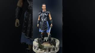 GLADIATOR painted by airbrush and hand #3dprint #3dprinted #colecionaveis #gambody