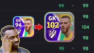 How To Train 100 Rated Free David de Gea In eFootball 2025 | Free David de Gea Best Training Guide