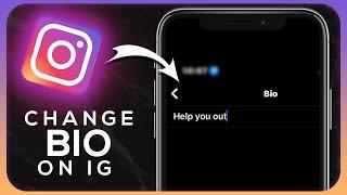 How To Change Your Instagram Bio (2024)