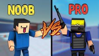 НУБ ПРОТИВ ПРО В БЛОК СТРАЙК! / NOOB VS PRO BLOCK STRIKE!