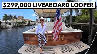 WHY SO POPULAR?  $299K 1999 Grand Banks 49' Eastbay HX Liveaboard Yacht Tour