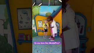 Character meet and greet - Meeting Doc Mcstuffins at Walt Disney World’s Hollywood Studios.