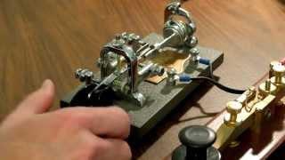 What's up with the Vibroplex Bug Morse key's unique sound?