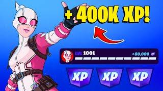 FFortnite NEW *SEASON 4 CHAPTER 5* BEST AFK XP GLITCH Map! (400k XP)