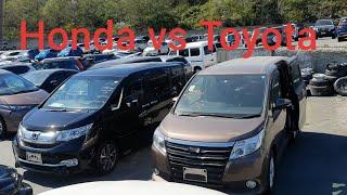 Битва минивенов Honda vs Toyota, какой купить, РОЗЫГРЫШ 100 000тыс рублей