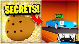 TOP 5 *INSANE* MAD CITY SECRETS!  Roblox Mad City