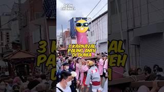 3 Karnaval Paling Aneh Di Dunia (Nomer 3 Ada Di Indonesia) #shorts