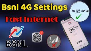 bsnl best apn for high speed 2024 | new apn settings for bsnl 4g