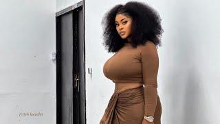 plus size fashion model afia ansah 