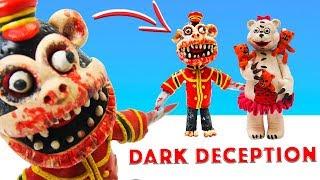 Очень страшная ОБЕЗЬЯНА из игры Dark Deception. Лепка и страшилки в одном флаконе