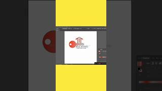 Real estate logo design #realestate #shortvideo #logodesign #design #illustration  #realestatelogo