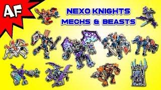 Every Lego Nexo Knights MECHS & BEASTS Collection!