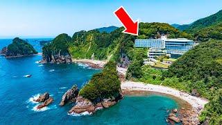 Japonya'nın Deniz Kıyısındaki Kayalıklarda Gizli Bir Onsen Oteli | Dogashima New Ginsui
