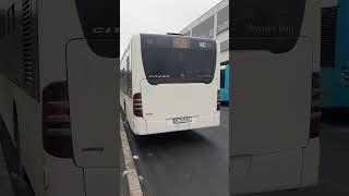 Autobuzul Mercedes-Benz Citaro E4 C1 #4612 pe linia 436. (Autobaza nordului)