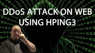 Lets DDoS Attack Using HPING3 #shorts