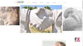 Agniart Sculptor Photo Gallery Website Template TMT Reggie Wiley