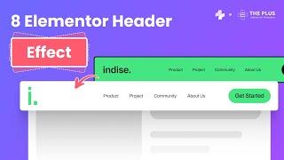 8 Best Elementor Header Scrolling Effects - Sticky Menu, Transparent, Glass, Shrinking, Color Change