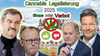 Bleibt Cannabis 2025 legal oder wird es wieder verboten ? Legalisierung