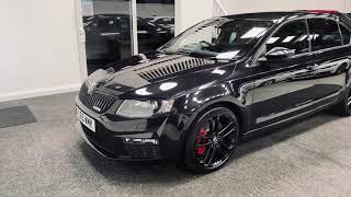 SKODA Octavia 2.0 TDI vRS DSG 5dr #ALLBLACK BLACK EDITION