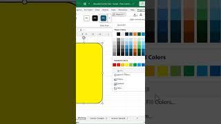 #Excel Rounded Corners Trick #exceltips #howto #teachexcel  #excelcourse