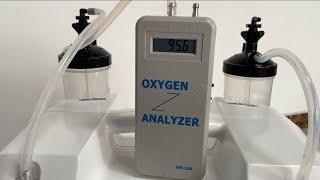 How to use oxygen generator Oxygen meter /analyzer