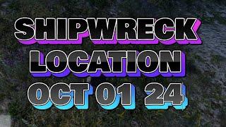 Shipwreck Location Today Oct 01 2024 GTA Online | GTA online daily shipwreck  location