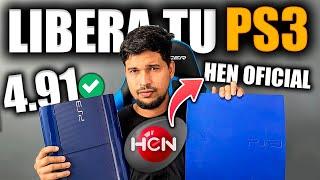 LIBERAR PS3 4.91 HEN OFICIAL | Cualquier MODELO | SIN ERRORES