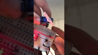 Control Servo Motor with a push button | arduino