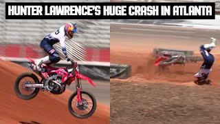 HUNTER LAWRENCE CRASHES ON HUGE TRIPLE IN ATLANTA!