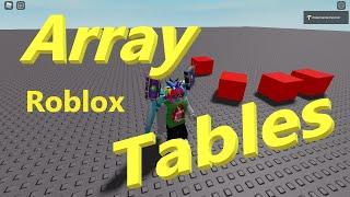 All About Arrays / Tables (Roblox Studio Tutorial) - by PrizeCP Extreme Simple Series 2 (063)