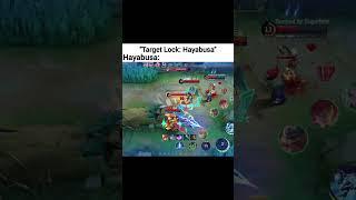 Hayabusa: Come on! Kill me! #heatermage #mlbb #shorts #mlbbcreator