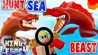 Searching For Sea Beast is so easy...!! How to Hunt For A Sea Beast Fast!  in King Legacy