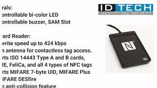 #idtechindia ID Tech Solutions Pvt. Ltd. | ACS 1252 U | USB NFC Reader