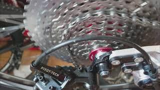 Messed up 11 50T Sunrace cassette after few tens of kilometers.