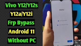 Vivo Y12/Y12i/Y12s/Y12a Frp Bypass/Forget Google Account Unlock Android 11 | New Method | Without PC